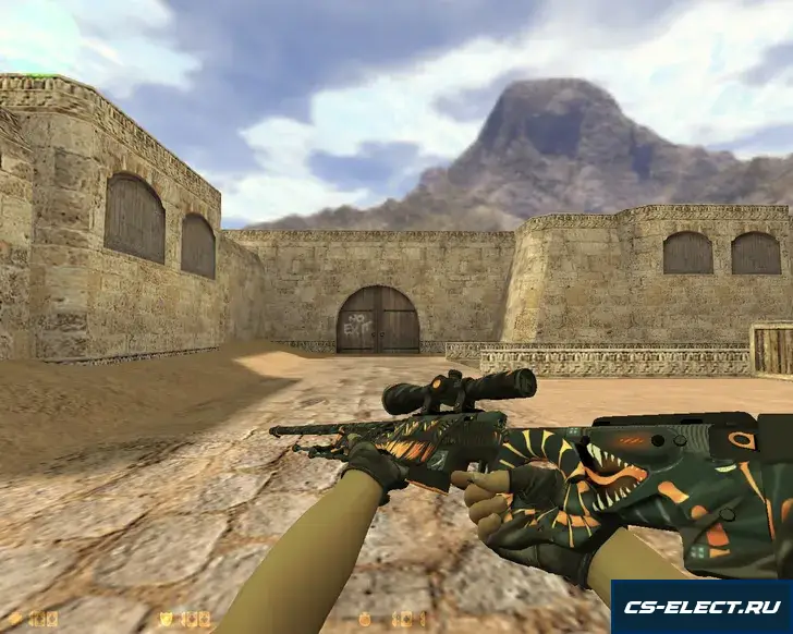 CS 1.6 от Тру с HD моделями оружий
