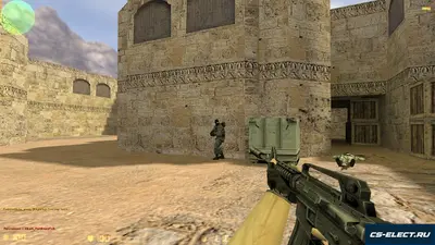 CS 1.6 с прицелом точкой
