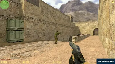 CS 1.6 с прицелом точкой