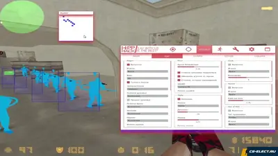 CS 1.6 с HPP HACK v6 внутри