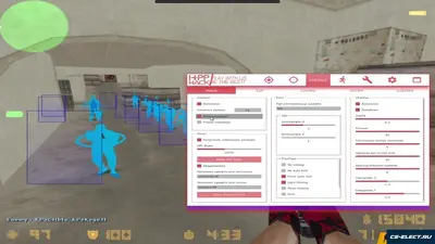 CS 1.6 с HPP HACK v6 внутри