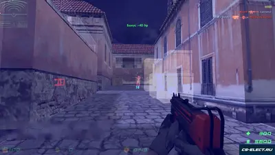 CS 1.6 с мощным WH и AIM в зимнем стиле