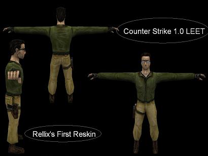Модель «Counter Strike 1.0 Leet» для КС 1.6