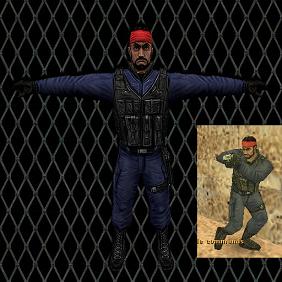 Модель «Disguised Guerilla» для КС 1.6