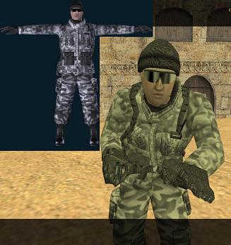 Модель «Artic (w Sunglasses)» для КС 1.6