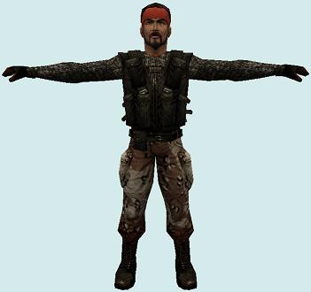 Модель «Guerilla Tactical Camo» для КС 1.6