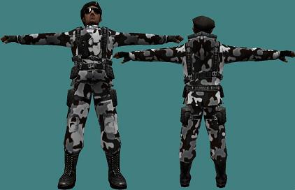 Модель «Arctic Super Camo» для КС 1.6