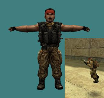Модель «Midget Guerilla!» для КС 1.6