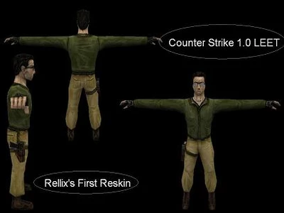 Модель «Counter Strike 1.0 Leet» для КС 1.6