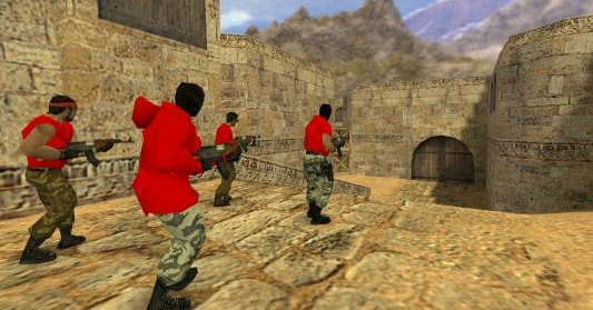 Красные и синие модели игроков для CS 1.6