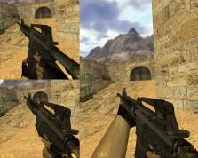 Модель «M4A1 Rifle» для КС 1.6