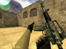 Модель «gray camo m4 re-skin» для КС 1.6