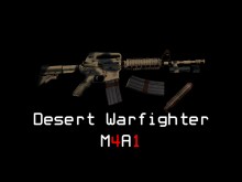 Модель «Desert Warfighter M4A1» для КС 1.6
