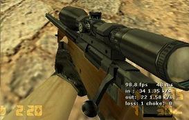 Модель AWP Wooden Awp Re-skin By Jamsta для CS 1.6