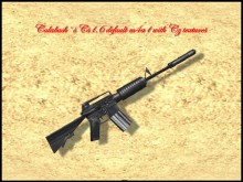 Модель «Calabash Cs1.6 Default M4a1 With Czm4 Textures»