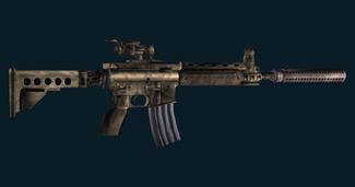 Модель «ZM-Weapons LR300 Camo (w scope & silencer)»