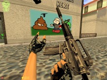 Модель «NUKE m4a1 (Def+Lam)» для КС 1.6