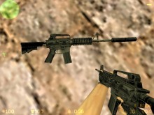 Модель «Default m4 remake» для КС 1.6