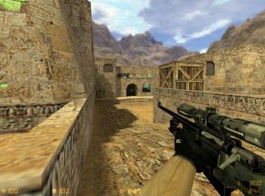 AWP с прицелом и без анимации стрельбы из мувика про Spawn'а