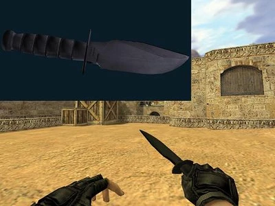 модель ножа Kabar Warthog (Dirtball)