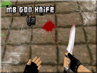 Скачать модель ножа MB GOD knife v2 для КС 1.6