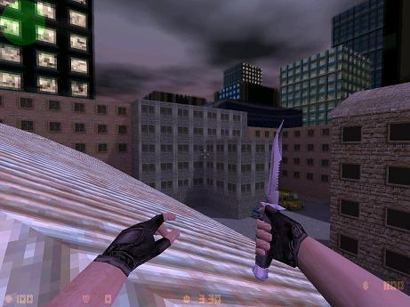 Скачать модель ножа Kfu's Combat Knife V.2 для КС 1.6