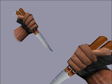 Скачать модель ножа Butterfly Knife для CS 1.6