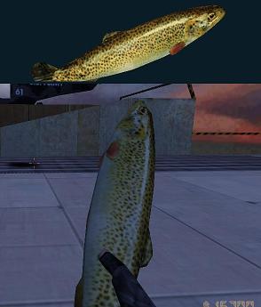 Скачать модель ножа Trout для CS 1.6