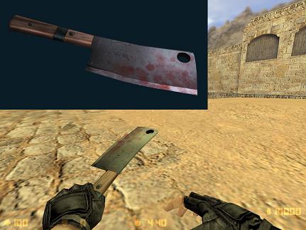 Модель ножа «ANTI-PIG» для CS 1.6