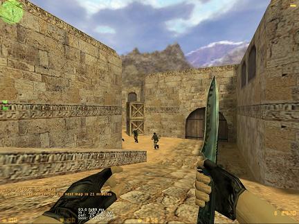 Скачать модель ножа Shiny Knife для CS 1.6