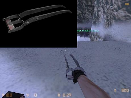 Скачать модель ножа Skilly's Gypsy Claw для CS 1.6