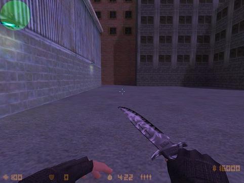 Скачать модель ножа Gogeta's FTS Knife для CS 1.6