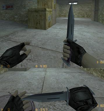 Модель ножа «Maxam Hunting (Bowie) Knife» для CS 1.6