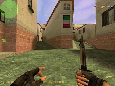Модель ножа «M9 knife» для CS 1.6