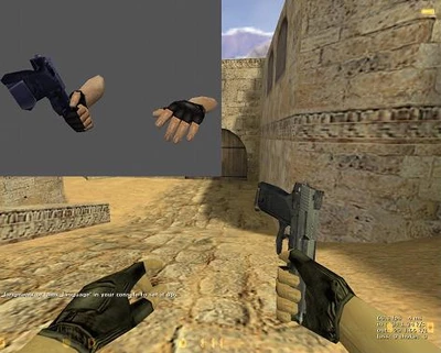 Скачать модель ножа Usp.as.knife для CS 1.6