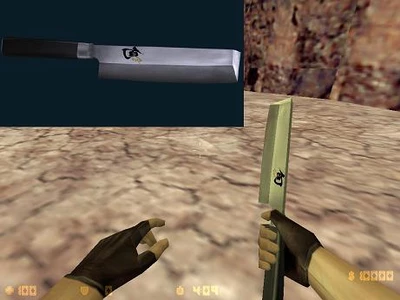 модель ножа «Kershaw Shun Pro Nakiri» для CS 1.6
