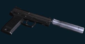 H&K USP Tactical (w Silver Silencer) для КС 1.6