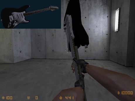 Модель ножа Electric Guitar для CS 1.6