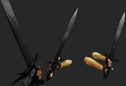 Модель ножа Evil Warblade