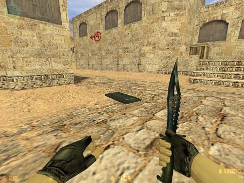 Скачать модель ножа Nautilus knife reskin для CS 1.6