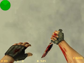 Скачать модель ножа Cs 1.5 Blood Kinfe для КС 1.6