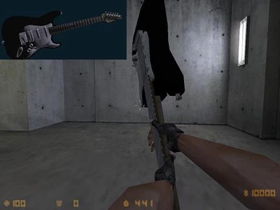 Модель ножа Electric Guitar для CS 1.6