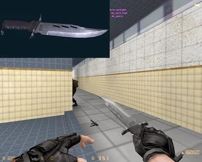 Скачать модель ножа B.A.K. Solid для CS 1.6