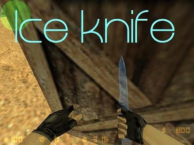 Скачать модель ножа Ice Knife для CS 1.6