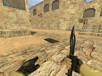 Скачать модель ножа Nautilus knife reskin для CS 1.6