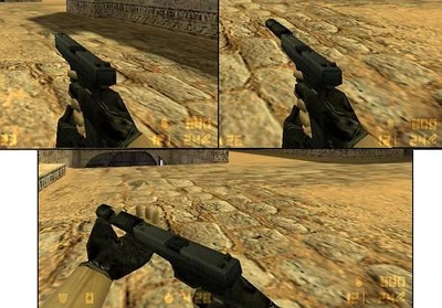 Модель Doom's Glock skin for USP для КС 1.6