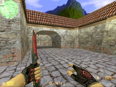 Скачать модель ножа R+ Knife для CS 1.6