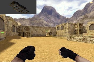Скачать модель ножа Brass Knuckles [knife] для CS 1.6
