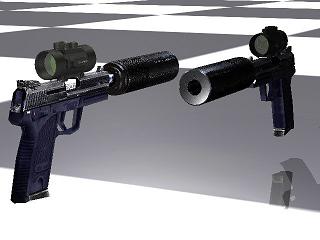 Модель Rk's Blackout UsP для КС 1.6