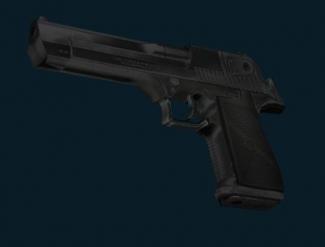 Скин Black IMI Desert Eagle для КС 1.6